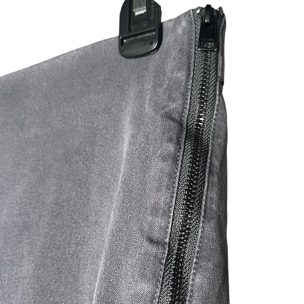 Everlane The Side Zip Cotton Stretch Pants Grey Size 6 - Picture 6 of 7